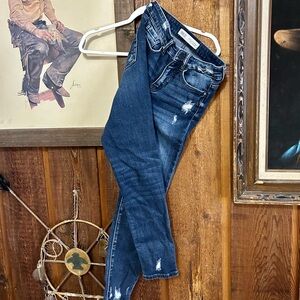 BKE Stella Dark Wash Skinny Jeans